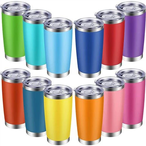 20OZ doppelwandiger Vakuumbecher aus Edelstahl