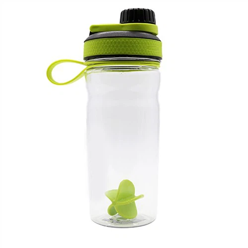 Plastikwasserflasche mit Shaker Ball